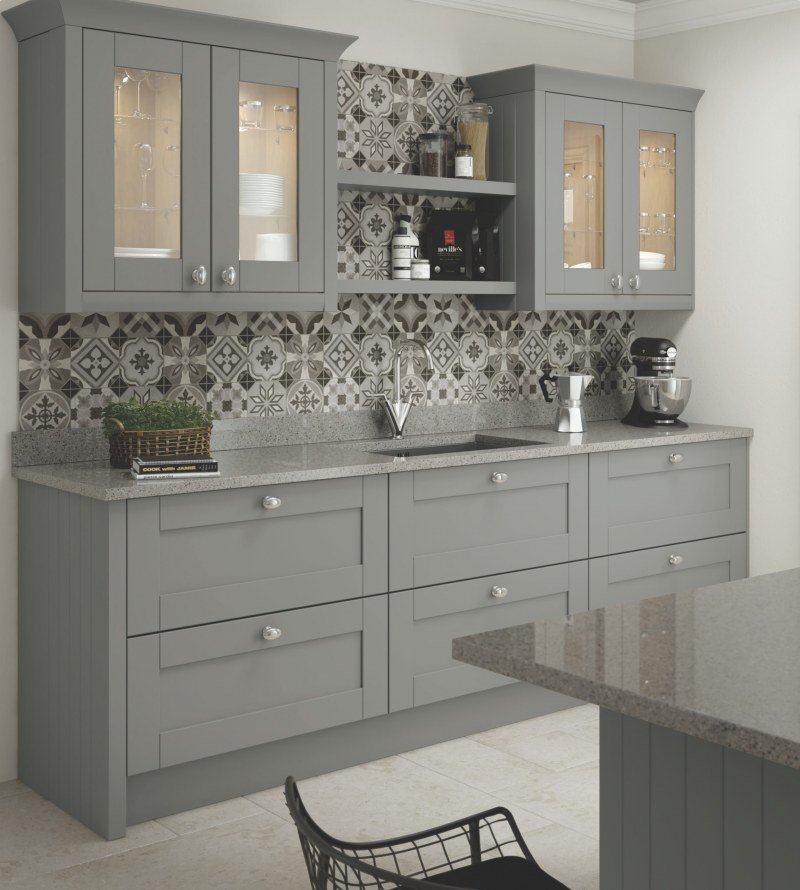 Cambridge Dust Grey Kitchen 2