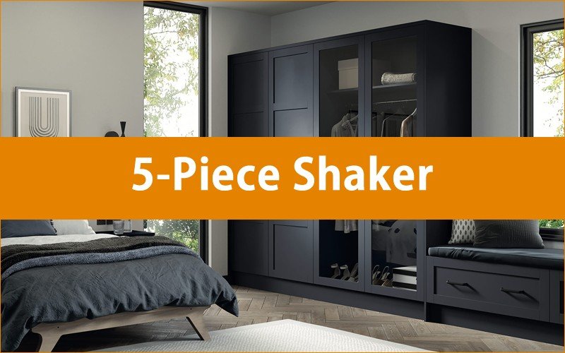 5 Piece Shaker Wardrobe Doors Altrincham