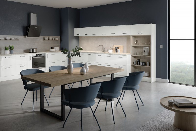 TKC Vivo Gloss White Kitchen