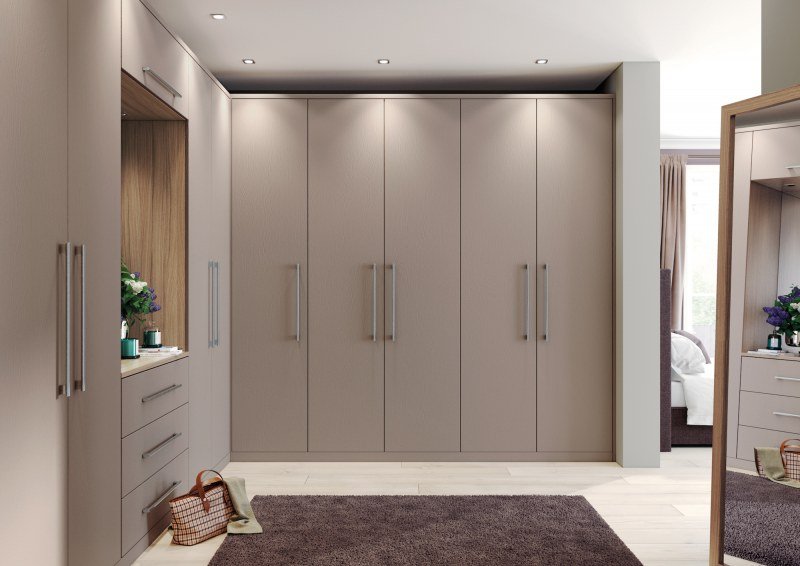 Mather Legno Stone Fitted Bedroom Furniture
