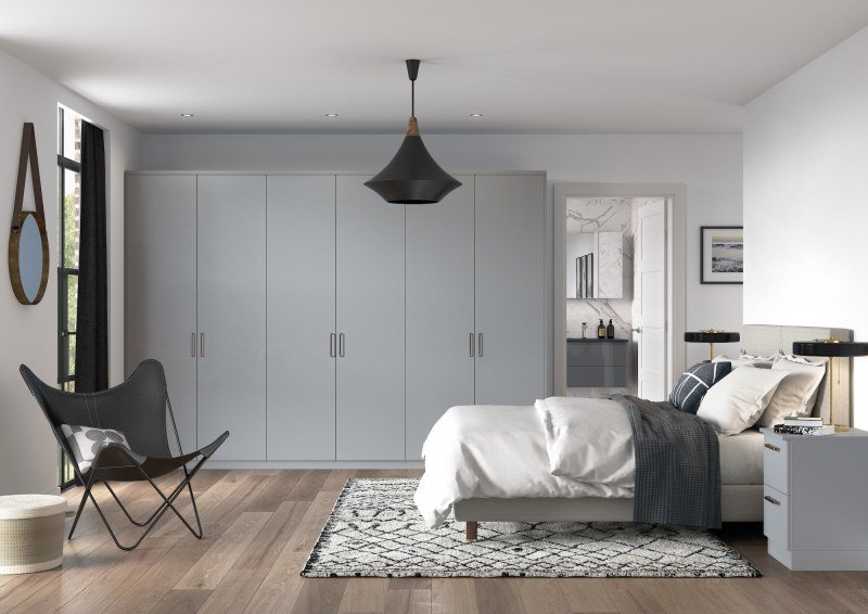 Soho Light Grey Fitted Bedroom