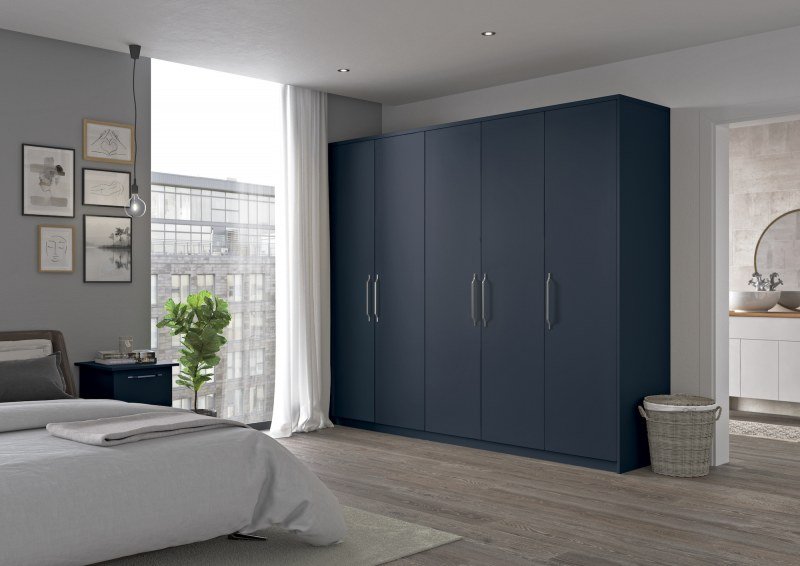 Tribeca Serica Indigo Fitted Bedroom