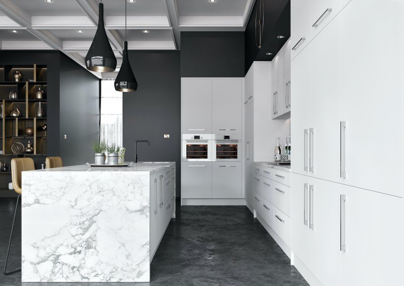 O&S Soho Premium White Kitchen