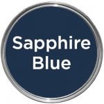 Sapphire Blue Painted Kitchen Doors - SJB Trade kitchen supplier