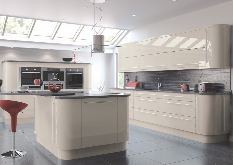 TKC Vivo Gloss Cashmere Kitchen