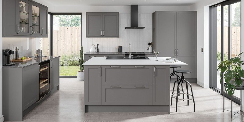 Stratto Dust Grey Kitchen